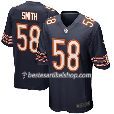 Herren Chicago Bears Trikot Roquan Smith 58 Nike Navy